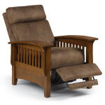 Tuscan Push Thru The Arm Recliner - Image 2