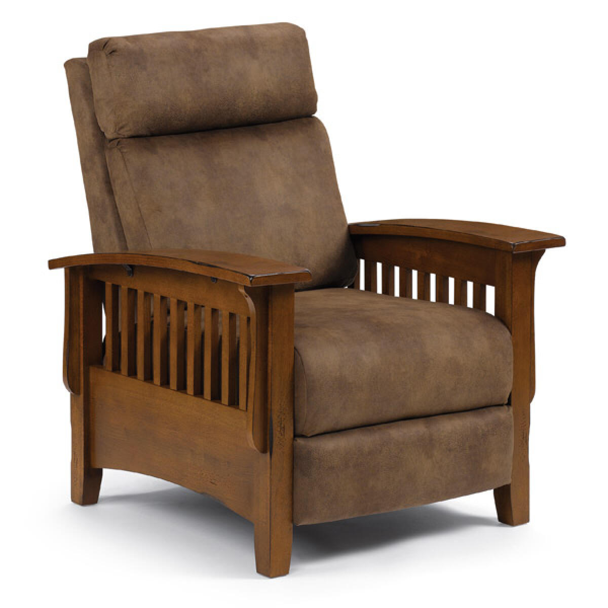 Tuscan Push Thru The Arm Recliner Tuscan Push Thru The Arm Recliner - Image 1