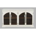 Archdale Gothic Arch 4 Door Accent Cabinet Archdale White
