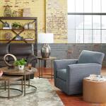 Allegra Swivel Gliding Chair - Image 3