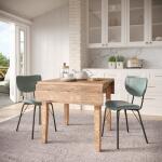 Owen Upholstered Chair- Green - Image 3