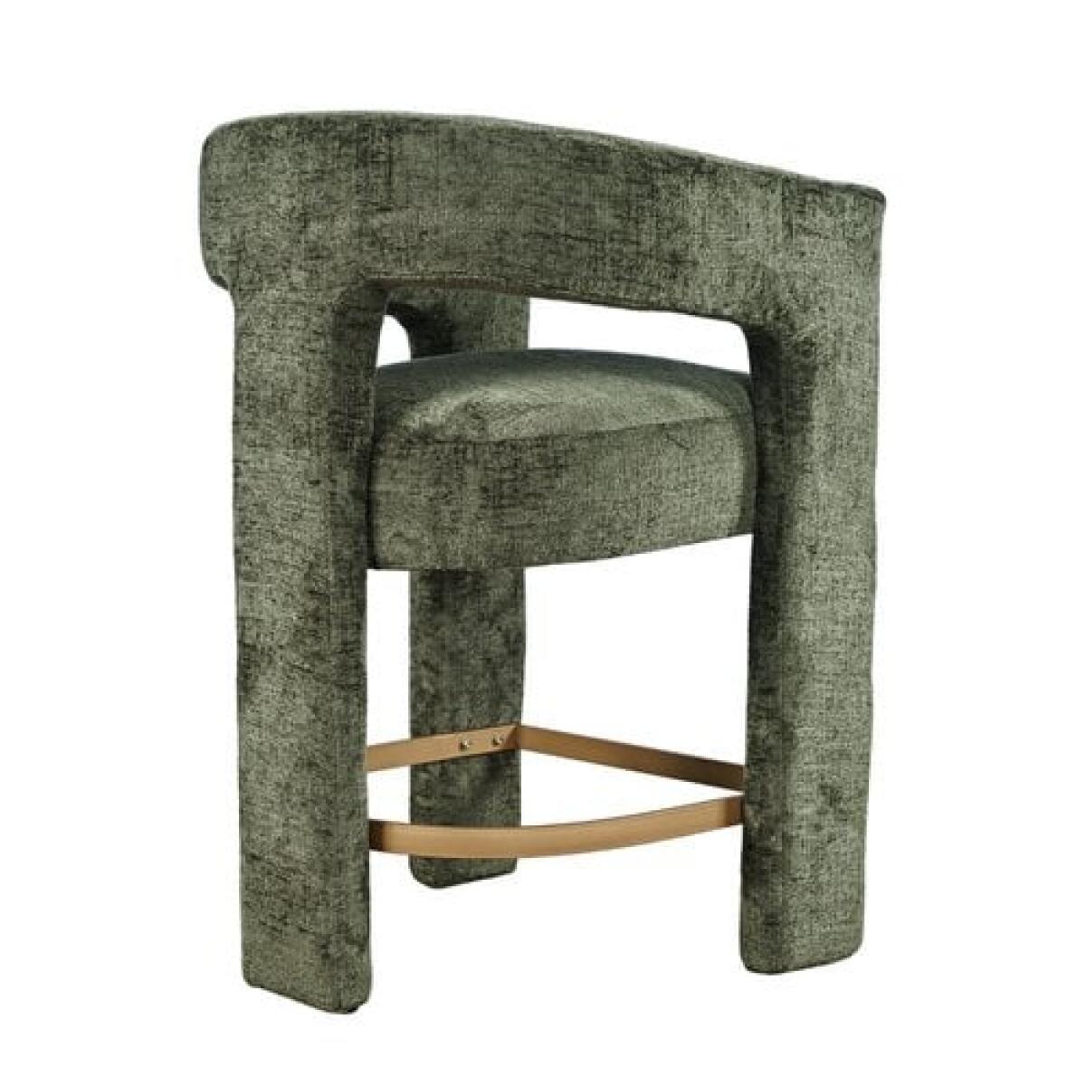 Gwen Counter Stool Forest 2 per carton- Green Gwen Counter Stool Forest 2 per carton- Green - Image 1