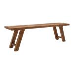 Reclamation 60" Salvaged Wood Bench - Image 2