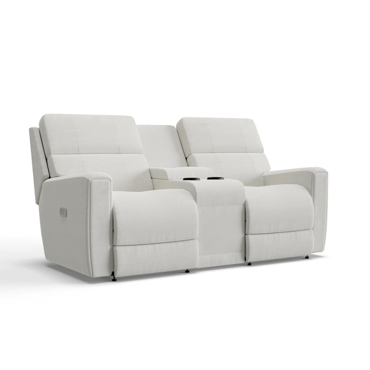 Apollo Power Reclining Loveseat w/ Headrest and Console Apollo Power Reclining Loveseat w/ Headrest and Console - Image 1