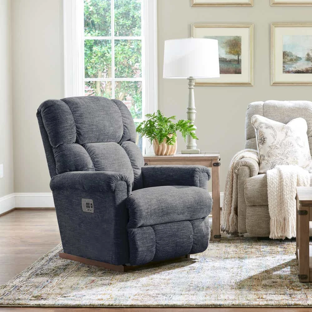 Pinnacle Power Rocking Recliner w/ Headrest
