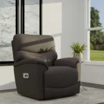 Trouper Power Rocking Recliner w/ Headrest & Lumbar