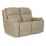 Dorian Power Reclining Loveseat W/ Headrest & Lumbar - Image 3