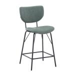 Owen Upholstered Counter Stool Jade