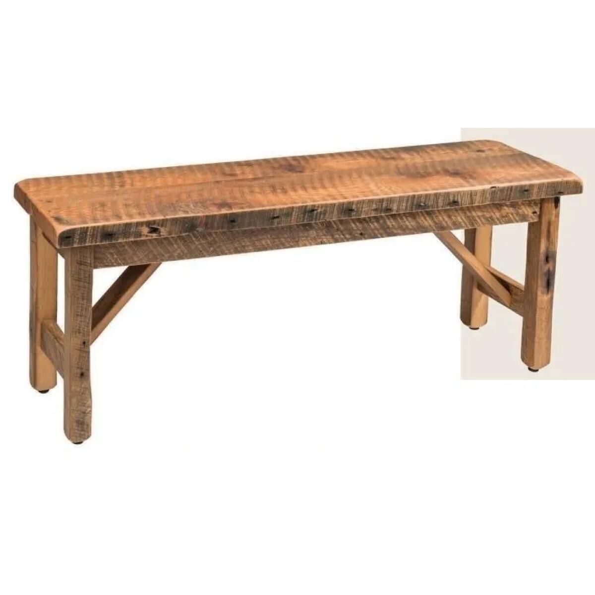 Reclaimed Barnwood 60″ Bench Reclaimed Barnwood 60" Bench - Image 1