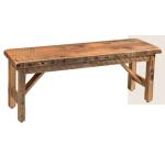Reclaimed Barnwood 60" Bench
