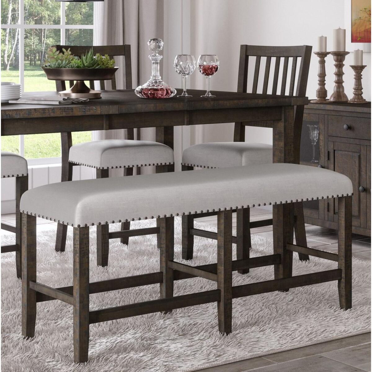 2021-BS56KD Willow Creek Counter Bench - Image 1