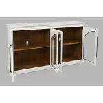 Archdale Gothic Arch 4 Door Accent Cabinet Archdale White - Image 5