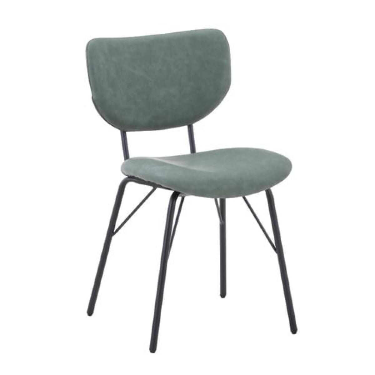 Owen Upholstered Chair- Green Owen Upholstered Chair- Green - Image 1