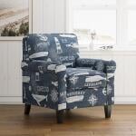 Seafarer Accent Chair Navy - Image 2