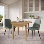 Colby Round Drop Leaf Dining Table - Image 2