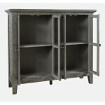 Rustic Shores 4 Door Accent Cabinet Stone - Image 2