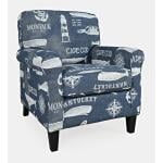 Seafarer Accent Chair Navy