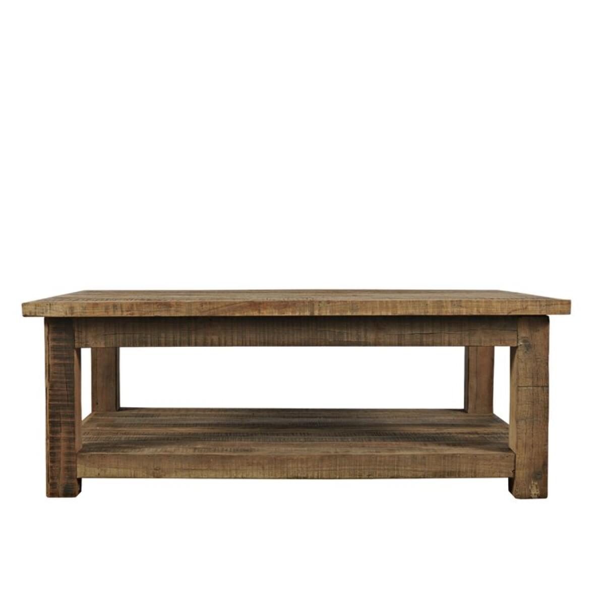 Reclamation Salvaged Wood Rectangle Coffee Table Reclamation Salvaged Wood Rectangle Coffee Table - Image 1