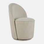 Landon Swivel Dining Chair Grey