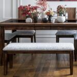 Merlot Urban Icon Upholstered Bench