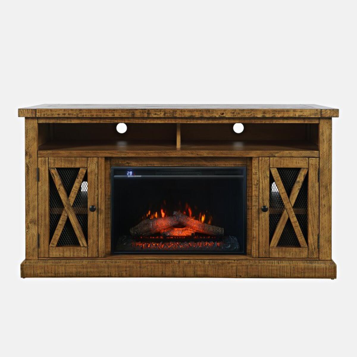 Telluride Electric Fireplace Media Console Telluride Electric Fireplace Media Console - Image 1