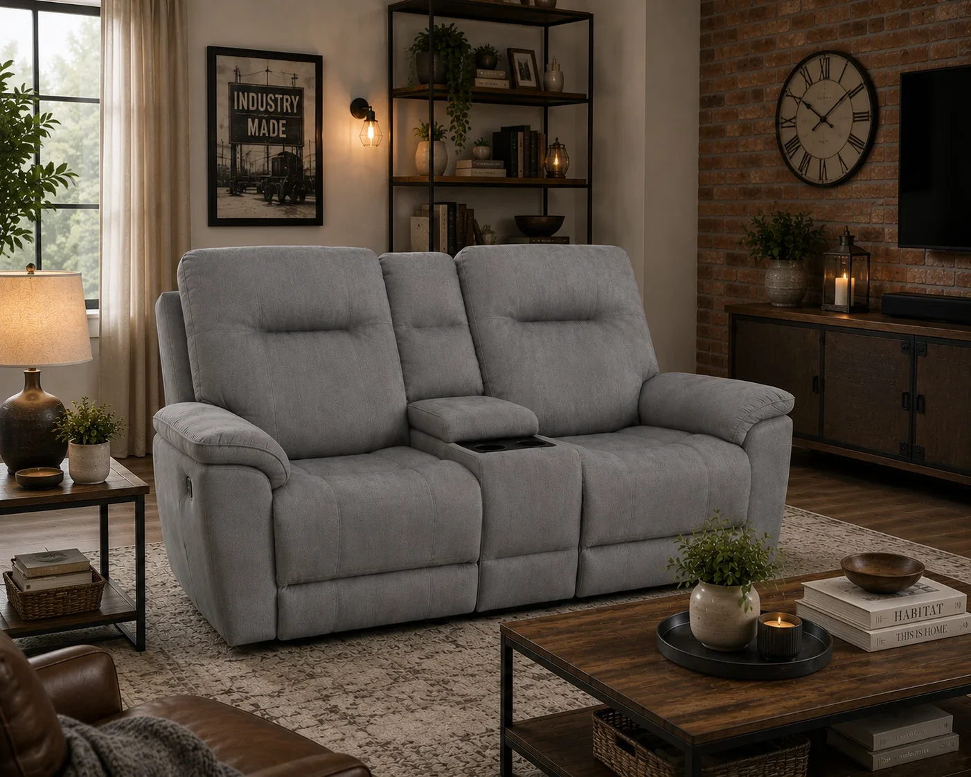 Triple Power Reclining Loveseat