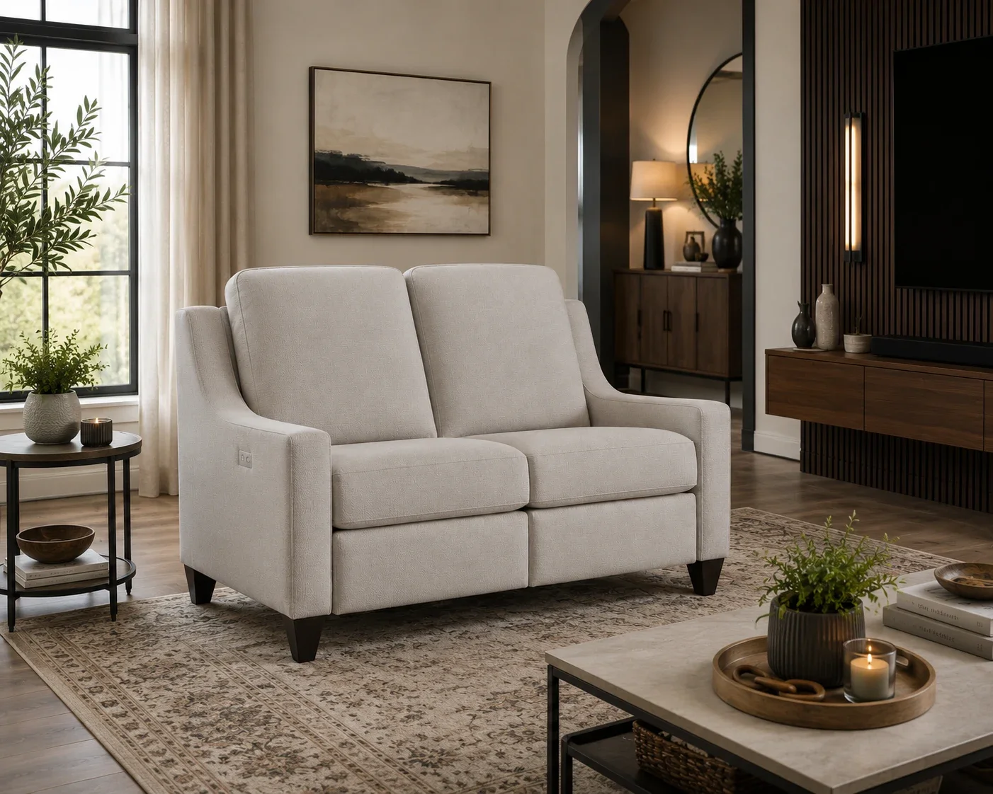 Benchmade Custom Upholstery Loveseat