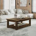 Reclamation Salvaged Wood Rectangle Coffee Table - Image 2