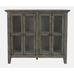 Rustic Shores 4 Door Accent Cabinet Stone