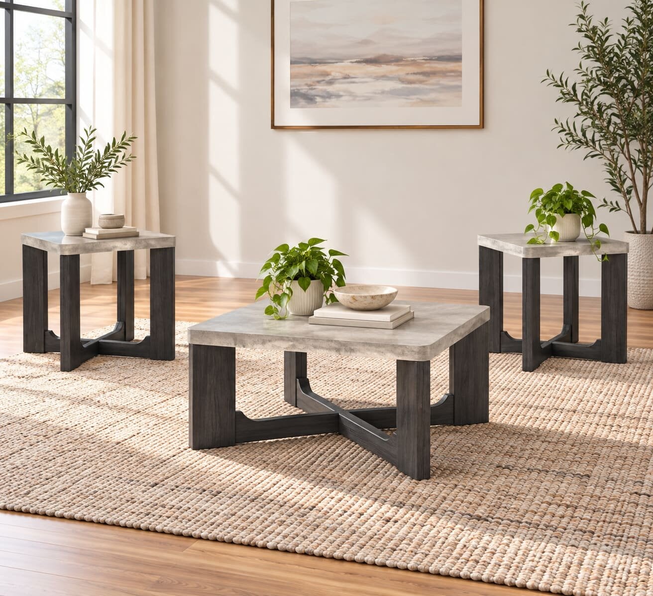 Sharstorm Table (Set of 3)