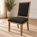 CNN 312A Dining Chair Pecan Washed TS Fabric
