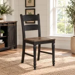 Madison County Ladderback Counter Stool