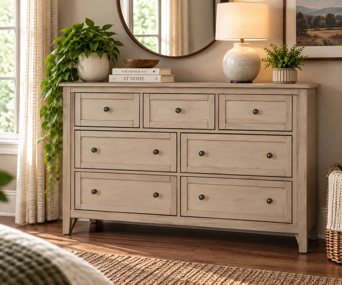 ChatGPT Image Sep 11, 2026, 11_20_08 AM Woodbridge Shadow Grey 7 Drawer Dresser - Image 1