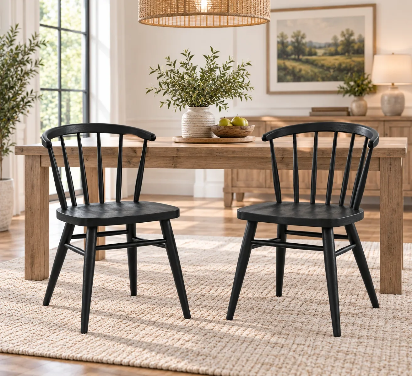 Fitz Black Dining Chair
