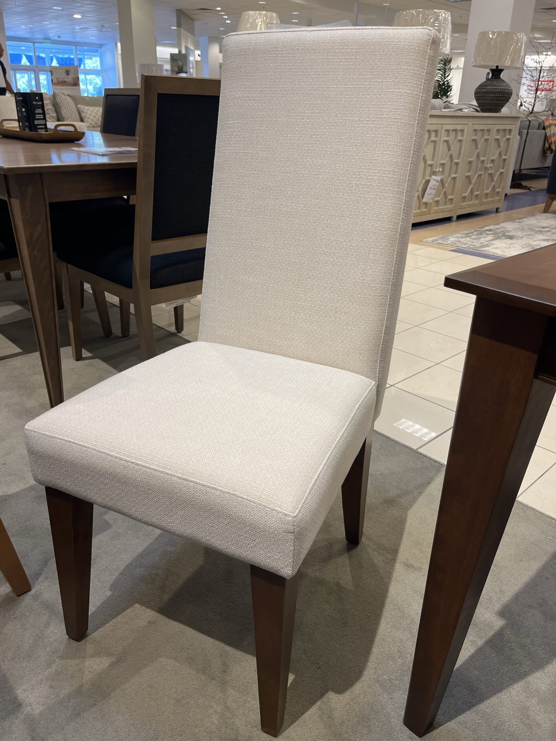 Cognac Washed Dining Side Chair Matte