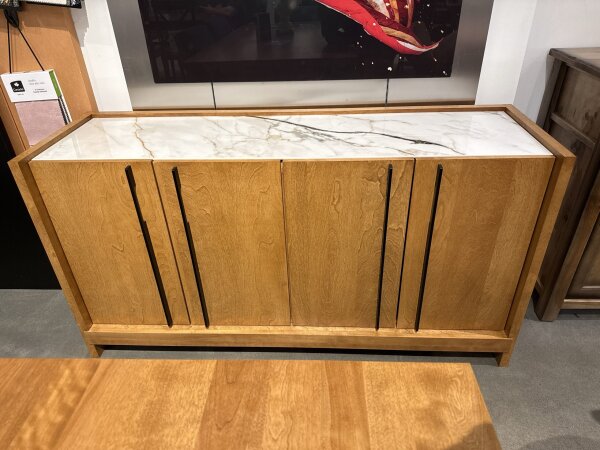 Canadel Honey Washed Dining Buffet w Porcelain - Image 3