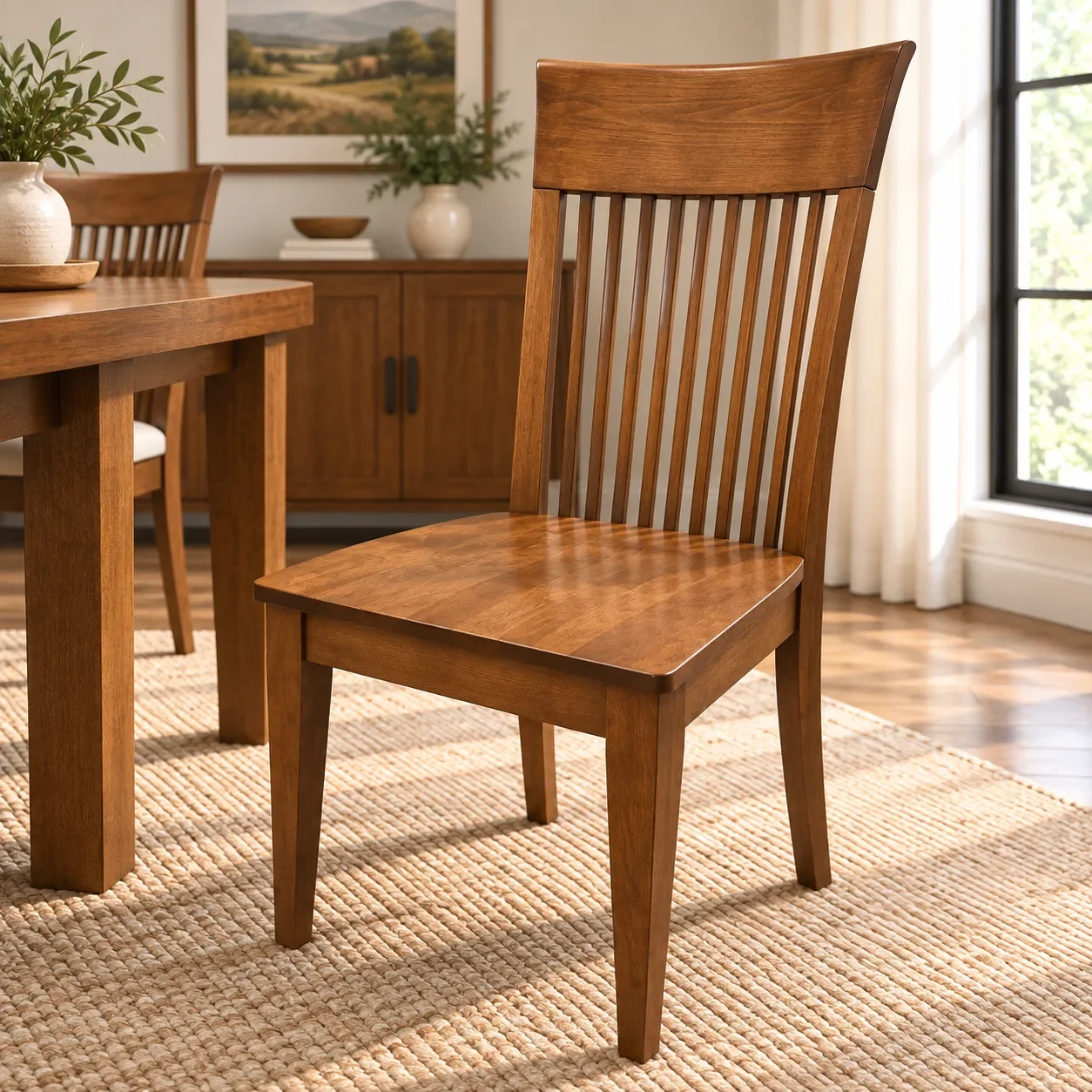 ChatGPT Image Sep 10, 2026, 11_19_28 AM Cognac Washed Dining Chair Matte - Image 1