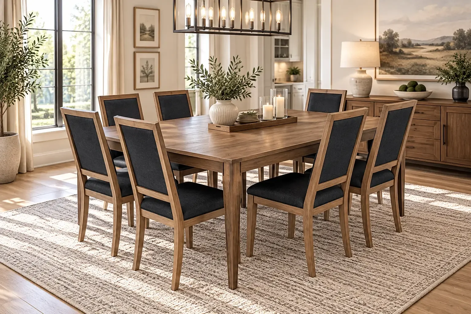Canadel 7PC Loft Dining Set