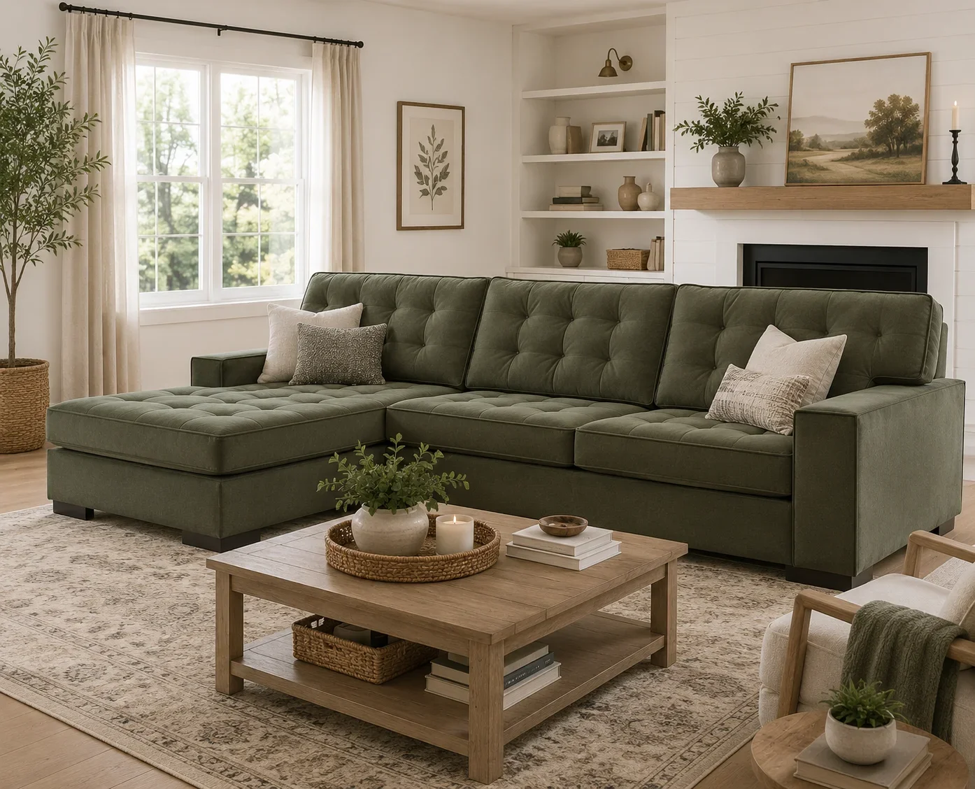 ChatGPT Image Aug 26, 2026, 12_08_29 PM Caspian-Town 2-Piece Sectional with Chaise - Image 1