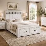 Ashbryn Queen Panel Storage Bed