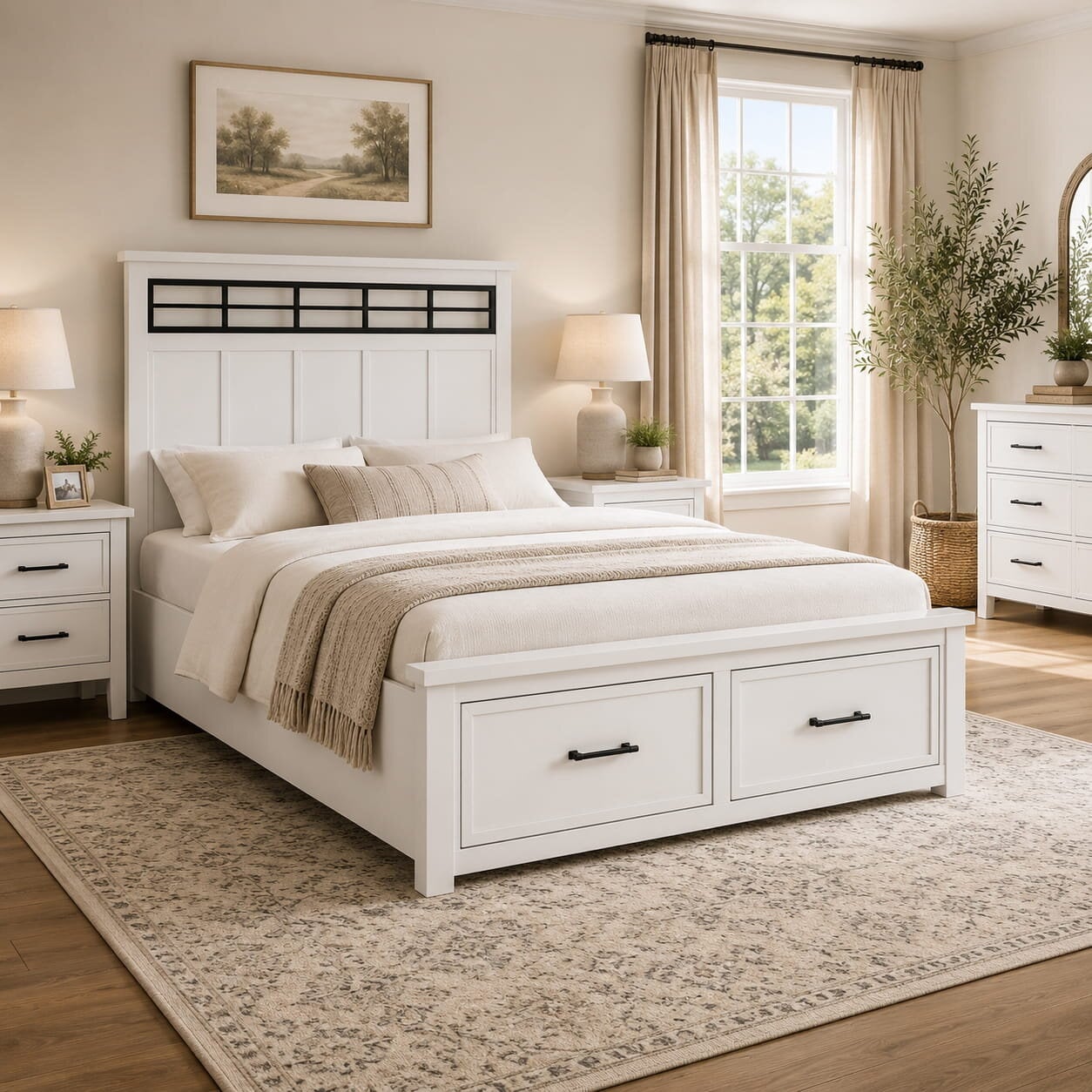 ChatGPT Image Sep 1, 2026, 05_28_22 PM Ashbryn Queen Panel Storage Bed - Image 1