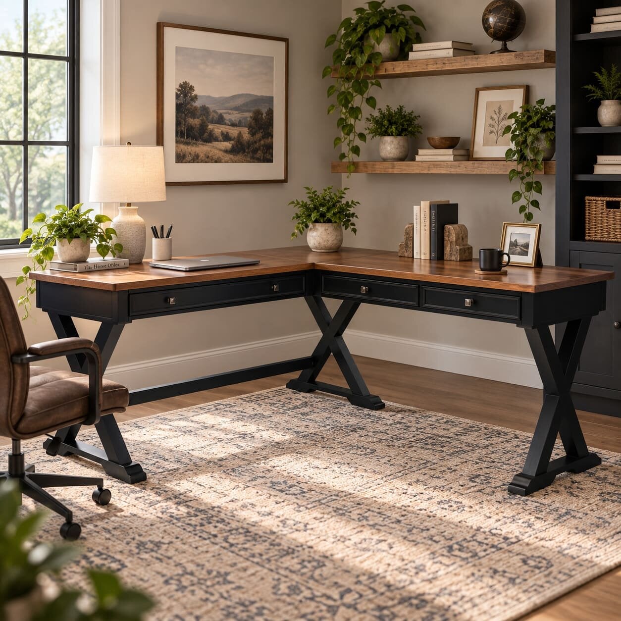 Wildenauer Home Office Desk Return