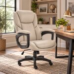 Dc#316-gsi - Grand Slam Ivory Fabric Desk Chair