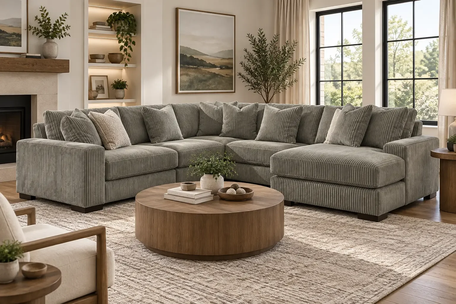 Lindyn 5-Piece Sectional with Chaise