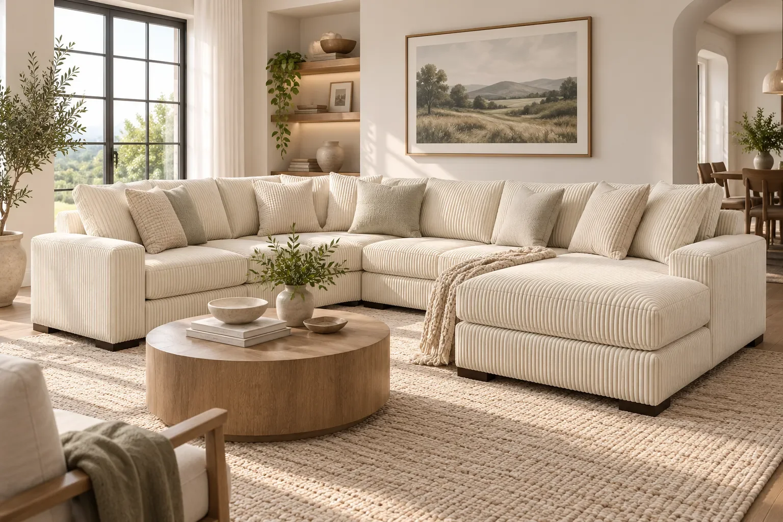 ChatGPT Image Sep 10, 2026, 11_37_03 AM Lindyn 5-Piece Sectional with Chaise - Image 1