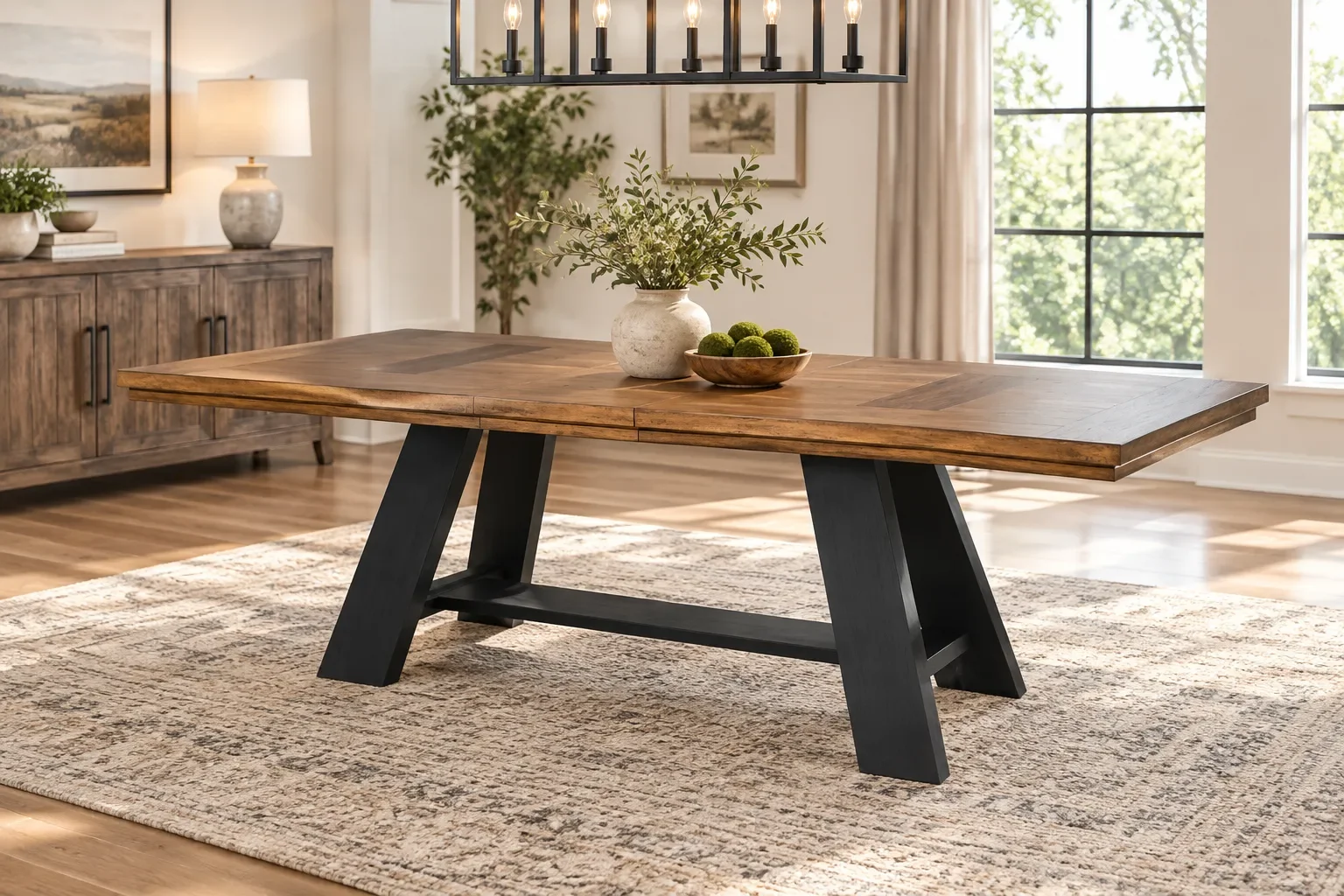 ChatGPT Image Sep 8, 2026, 04_16_37 PM Greddinton Dining Extension Table - Image 1