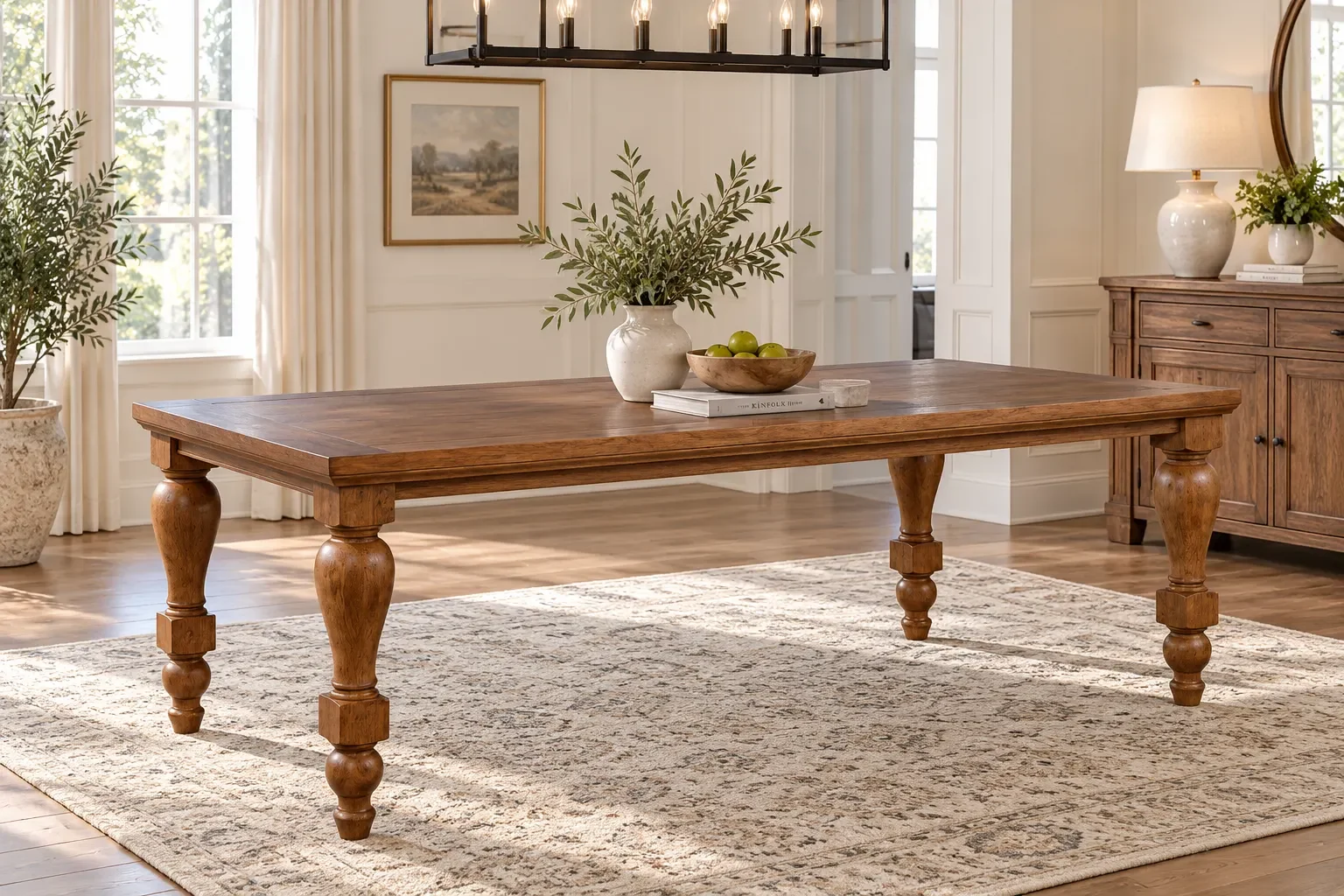 ChatGPT Image Sep 8, 2026, 04_20_51 PM Greddinton Dining Table - Image 1