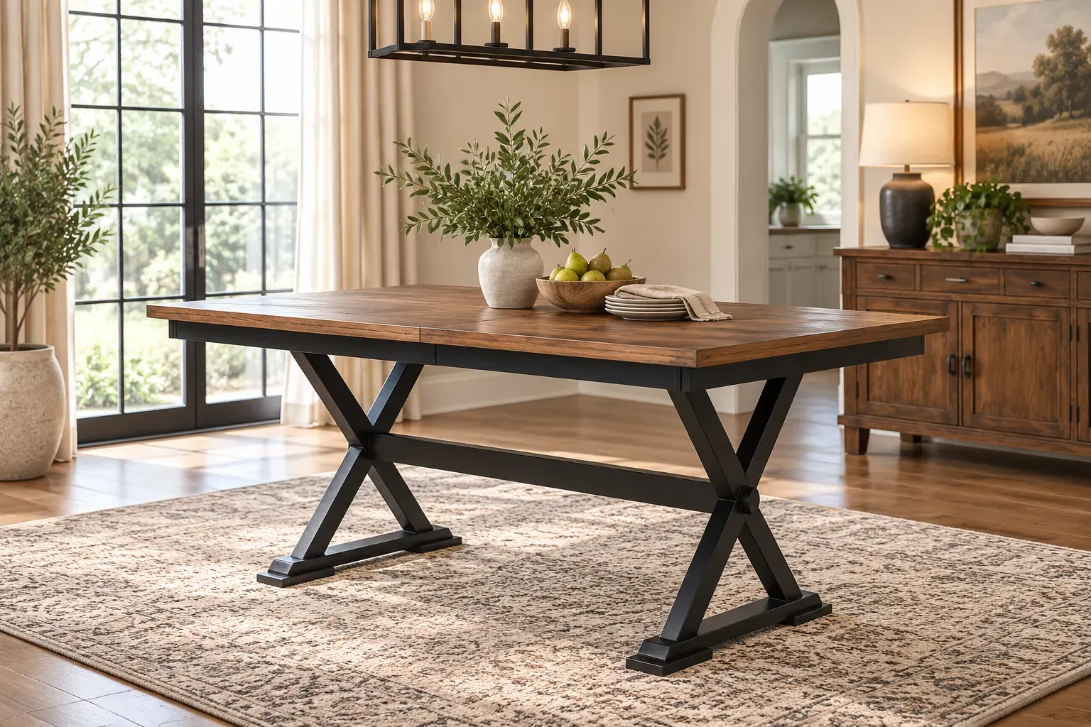 ChatGPT Image Sep 8, 2026, 04_28_31 PM Wildenauer Counter Height Butterfly Extension Table - Image 1