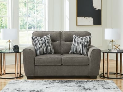 Olten Gray Olten Loveseat - Image 1