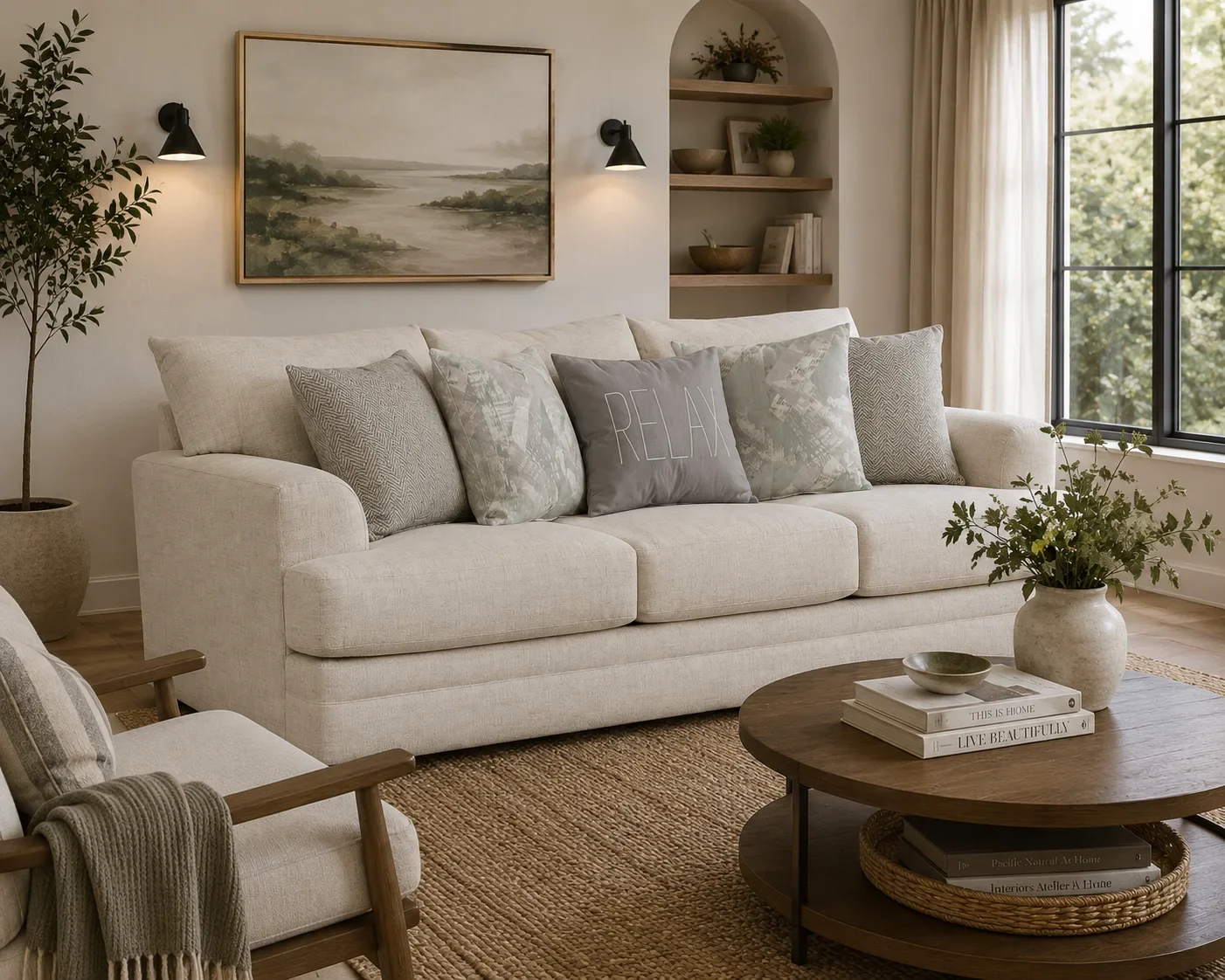 Zeller 4470 Sofa (93")